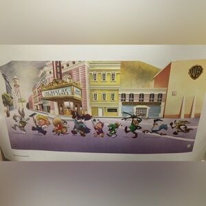 Looney Tunes on Parade By Animation Art 2017 With Certificate Of Authenticty!